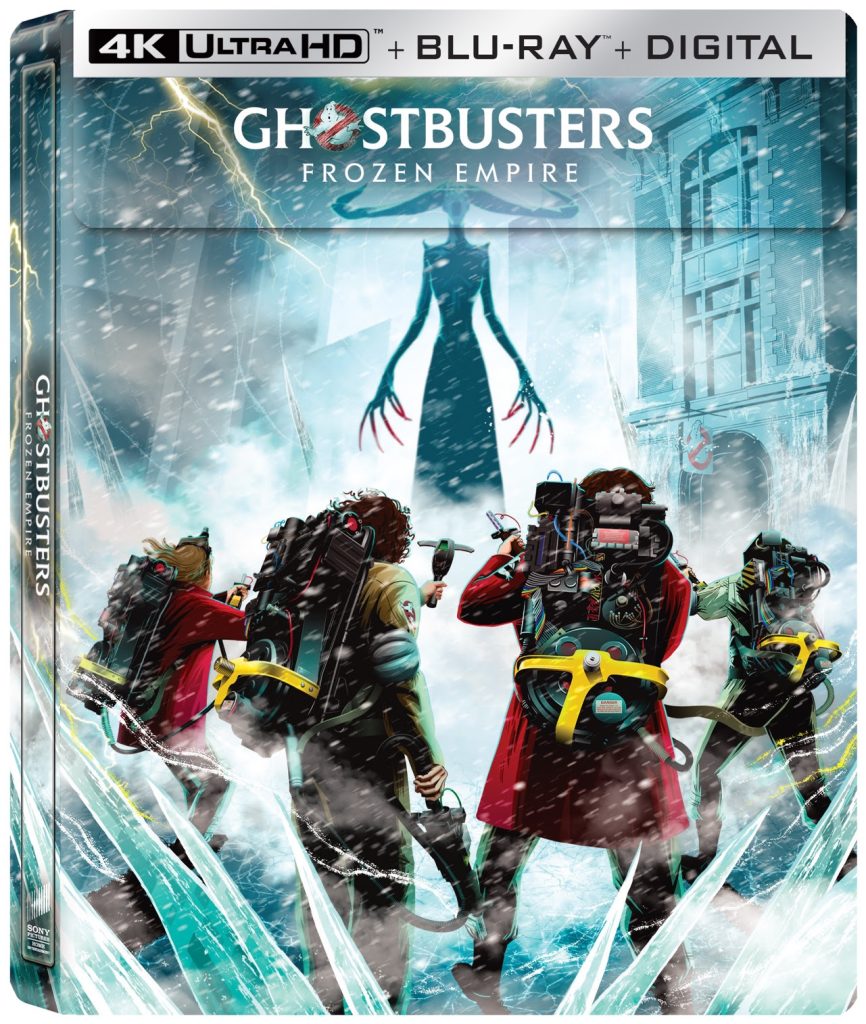 Ghostbusters Frozen Empire 4K UHD Blu-ray Steelbook