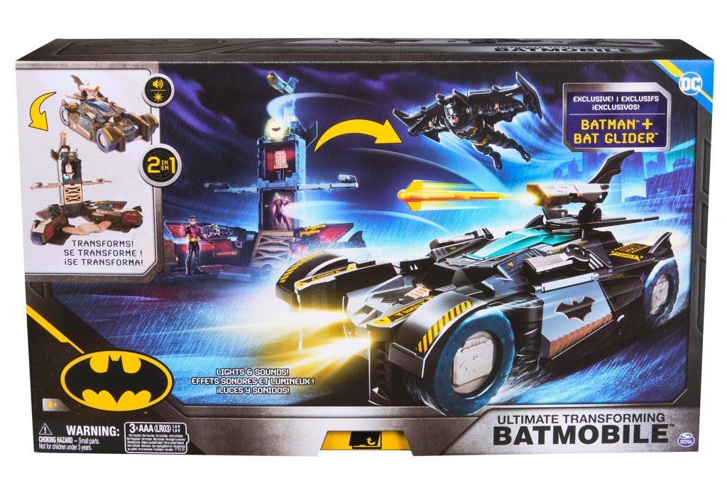 Spin Master Batman Ultimate Transforming Batmobile