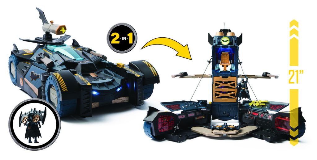 Spin Master Batman ultimate transforming batmobile