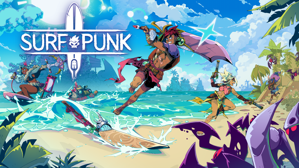 Surfpunk indie video game