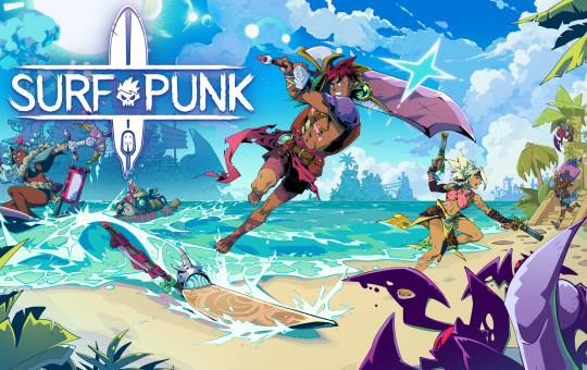 Surfpunk indie video game