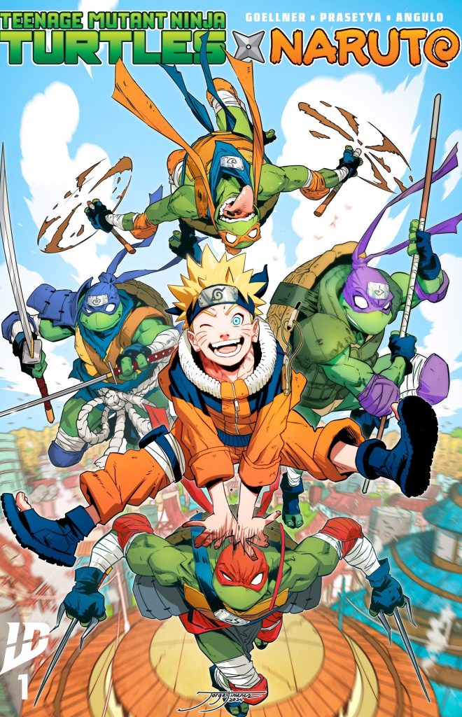 Teenage Mutant Ninja Turtles x Naruto issue 1 review