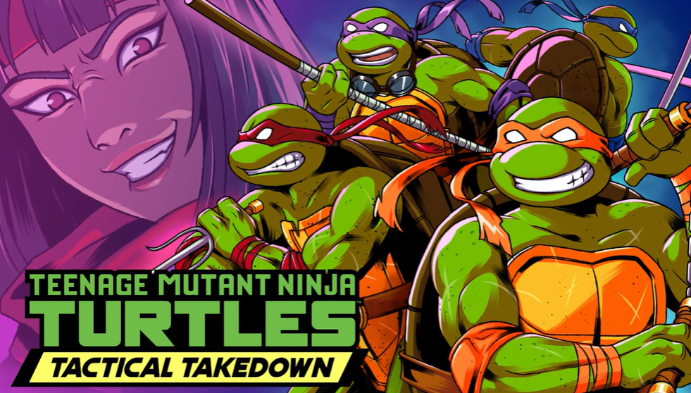 Teenage Mutant Ninja Turtles Tactical takedown video game