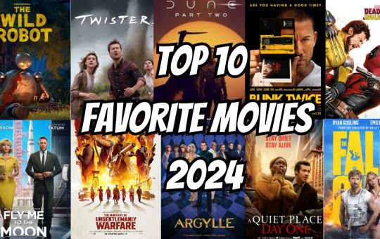 Top 10 Favorite Movies of 2024