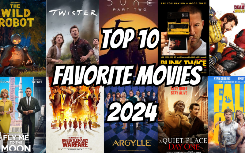 Top 10 Favorite Movies of 2024