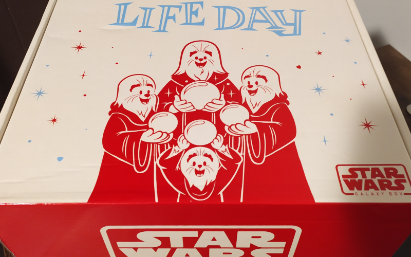 CultureFly Star Wars Galaxy Box for Winter 2024 with the theme Life Day