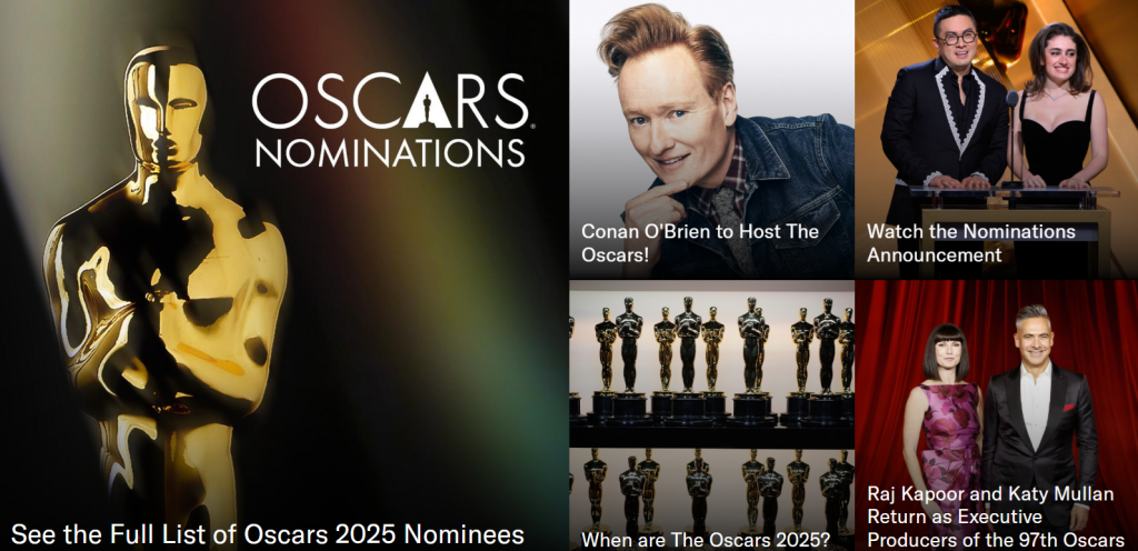 Oscars 2025 Nomination List