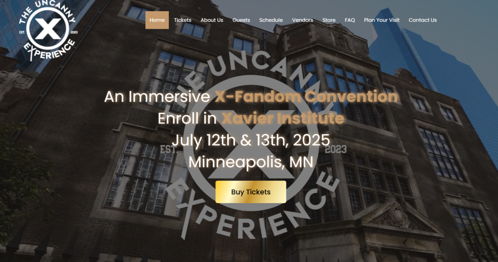 The Uncanny Experience X-Men fan event 2025 July