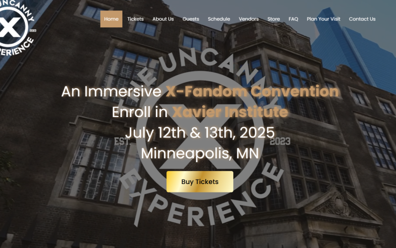 The Uncanny Experience X-Men fan event 2025 July