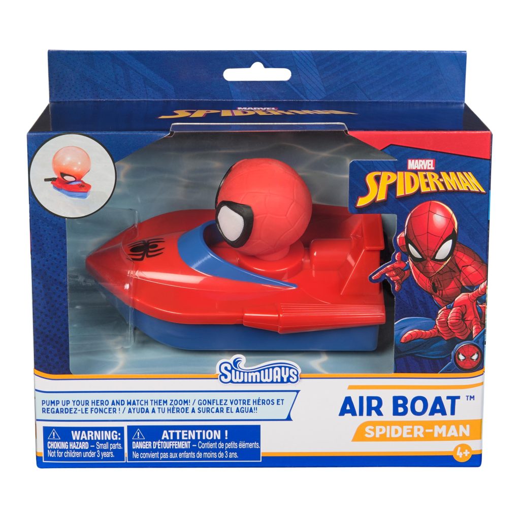 SwimWays Air Boats: Spidey and Batman