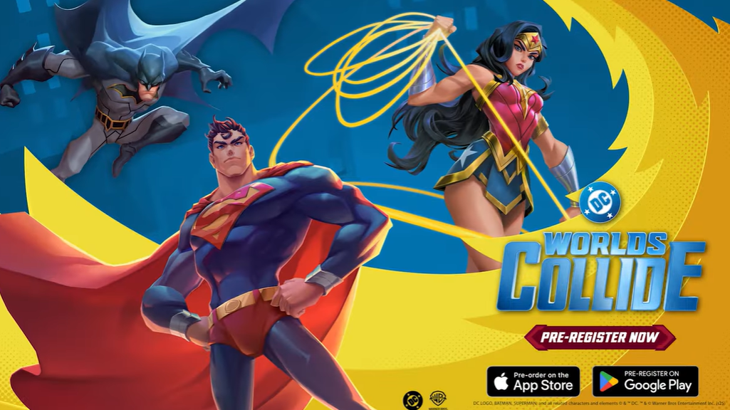 DC Worlds Collide mobile game pre-register