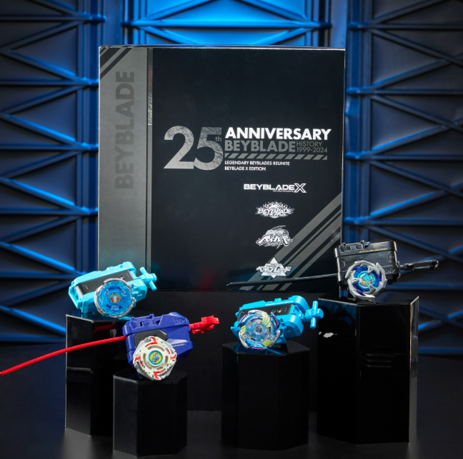 beyblade X 25th Anniversary Set SDCC 2025