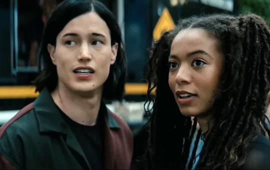 Jordan Li and Marie Moreau from season 2 of Gen V. (Image via Amazon Prime Video)