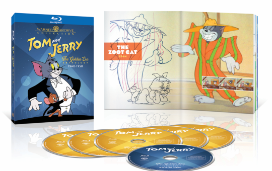 Tom and Jerry Golden Era Anthology Blu-ray DVD December 2025