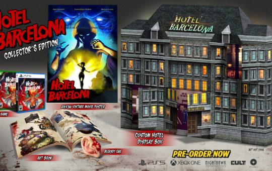 Hotel Barcelona video game Collector's Edition