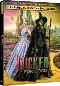Wicked 2 Wicked For Good 4K UHD, Blu-ray and Digital Home Release
