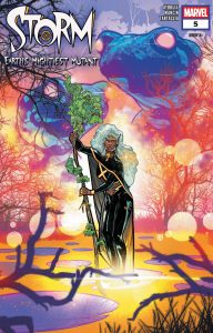 Storm Earth's Mightiest Mutant issue 5 comic book review