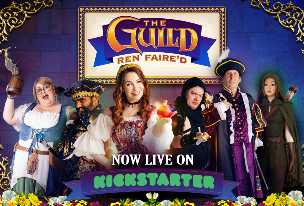 A group of six people, dressed in Ren Faire garb.