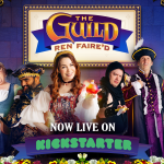 A group of six people, dressed in Ren Faire garb.